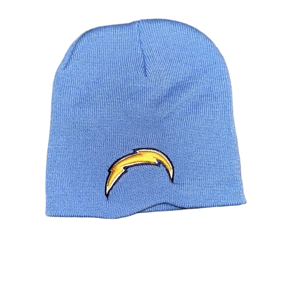 NFL Blue Beanie with San Diego Charger Lightning Bolt